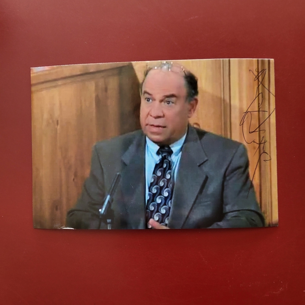 Victor Raider-Wexler Seinfeld Hand Signed 4x6 Autograph Photo